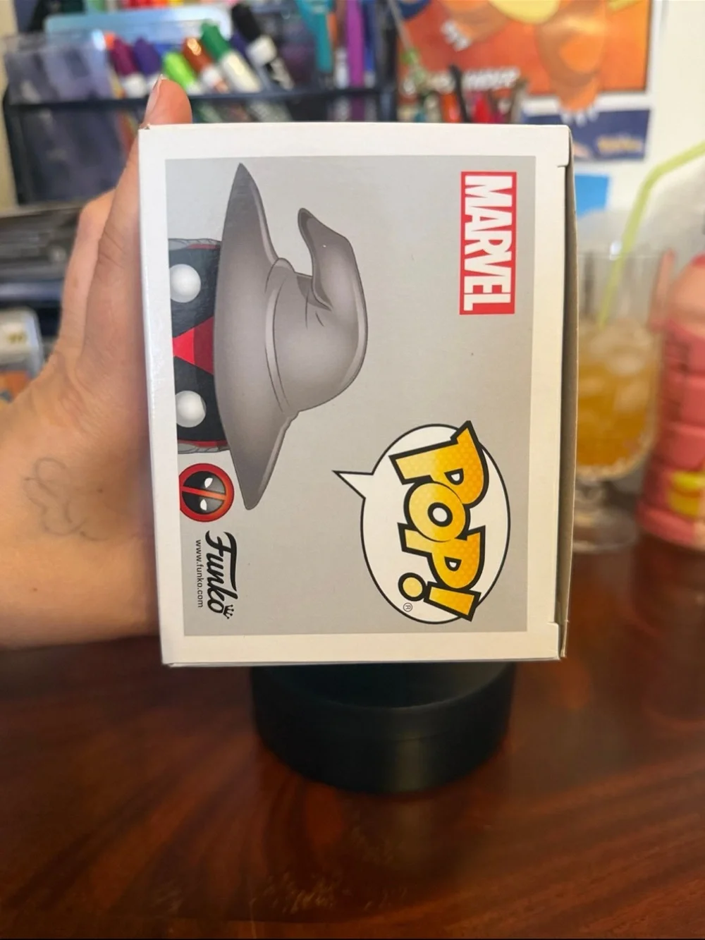 Marvel Wizard Deadpool Pop! Figure - Barnes & Noble Exclusive #324